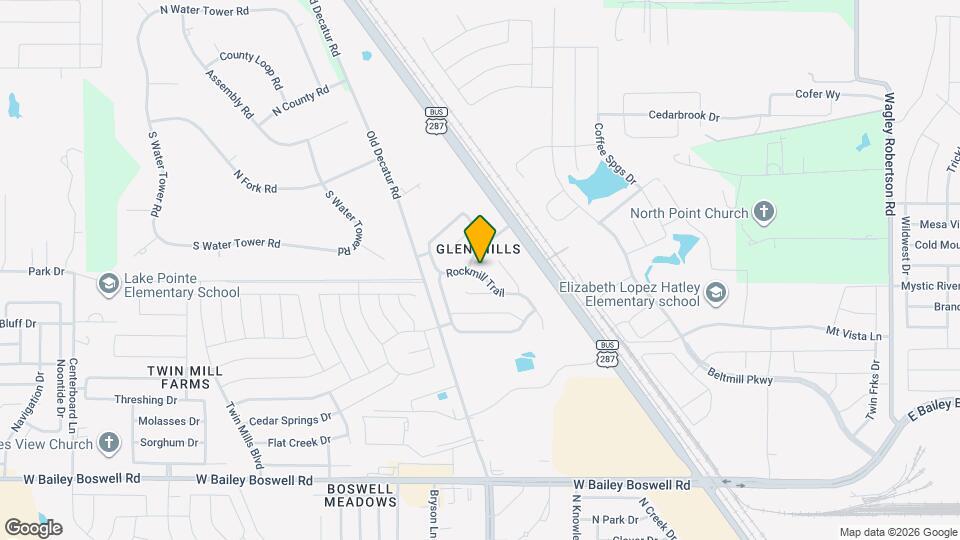 4524 Rockmill Trail Mapa y Detalles de la Ubicación