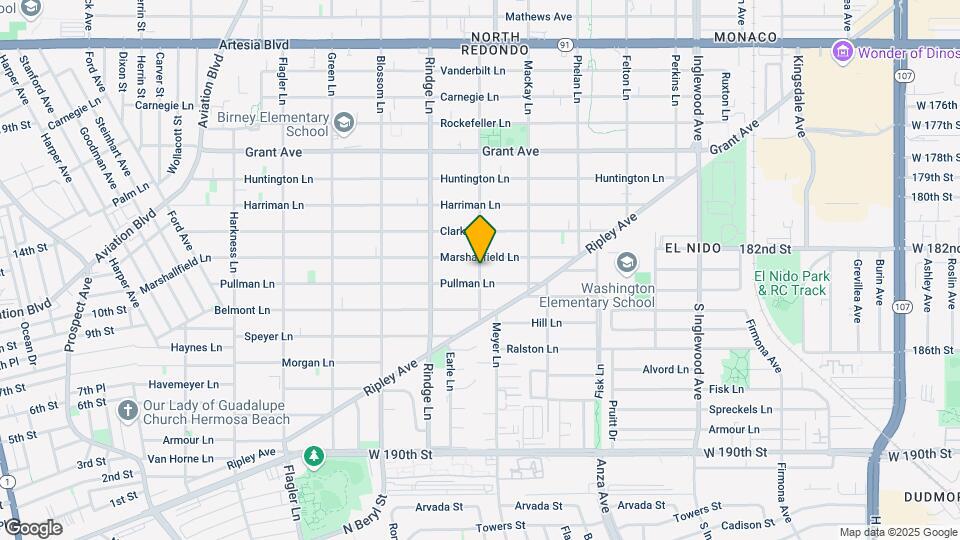 1102 Slauson Ln Map and Location Details