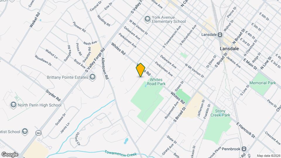 713 S Towamencin Ave Map and Location Details