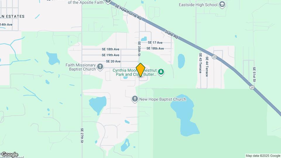 3504 SE 22nd Ln Map and Location Details