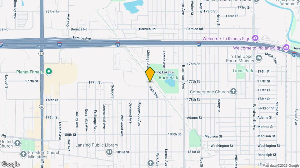 17701 Park Blvd Map and Location Details