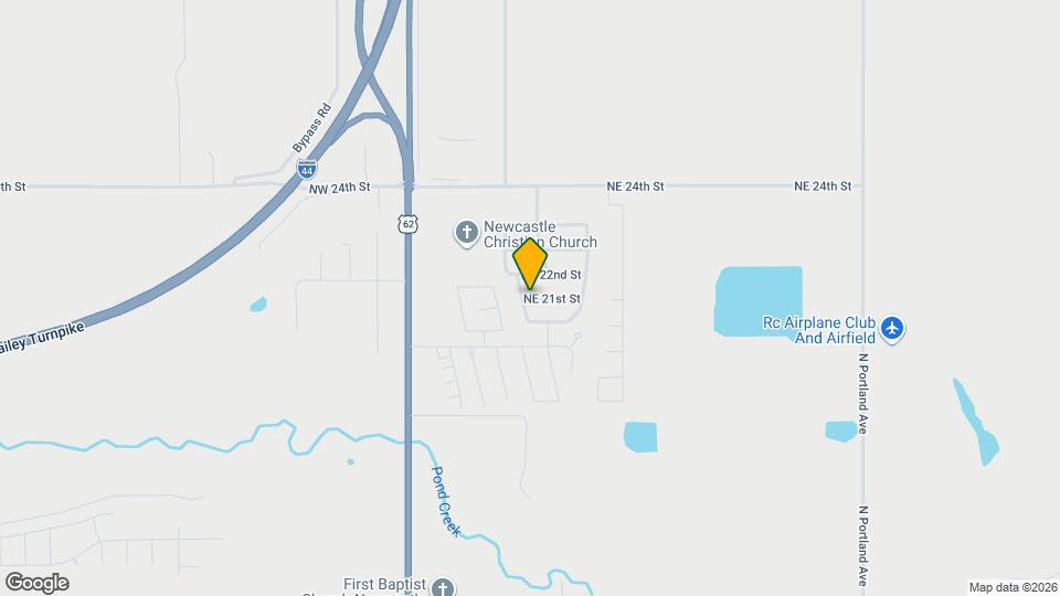 233 NE 21st Ct Map and Location Details