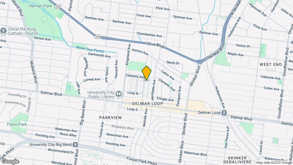 750 Leland Ave, Unit #2S Map and Location Details
