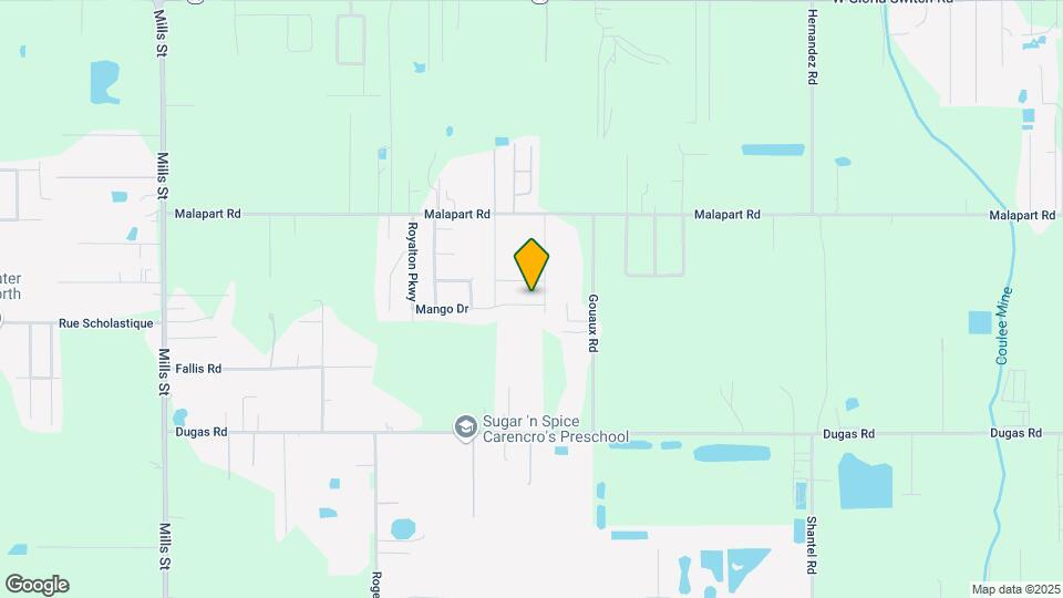 417 Mango Dr Map and Location Details