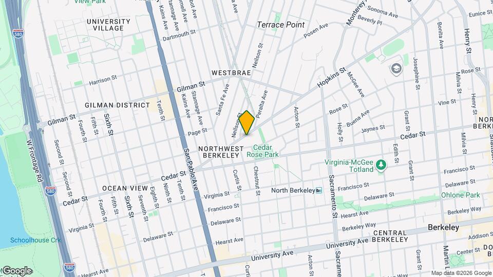 1256 Hopkins St Map and Location Details