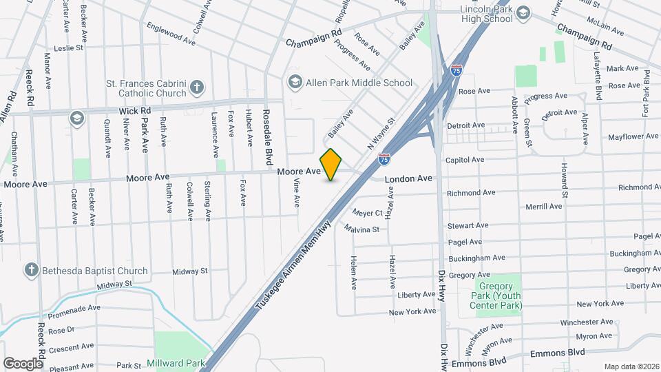 2237 Moore Rd, Unit 18 b Map and Location Details
