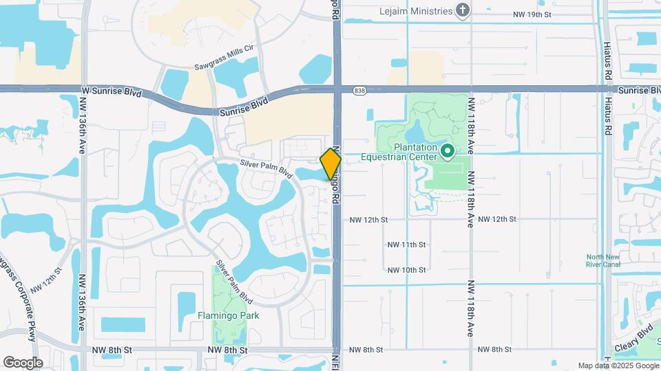 1334 NW 125th Terrace Map and Location Details