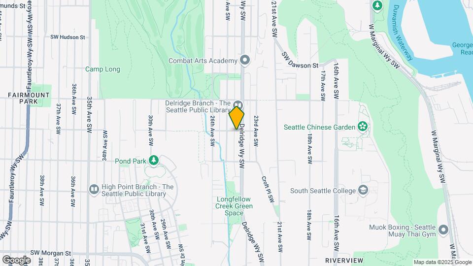 2409 SW Findlay St Map and Location Details