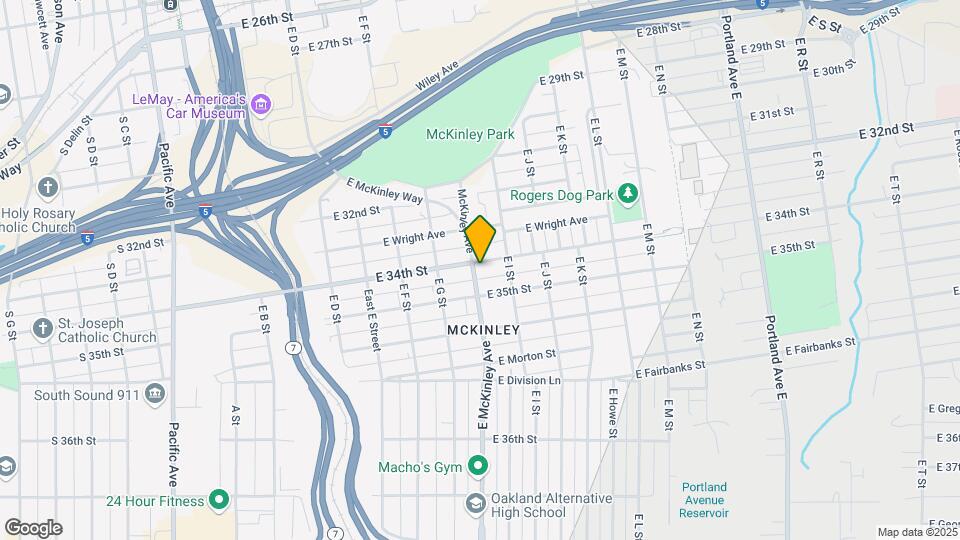 Mckinley Apartments Map and Location Details