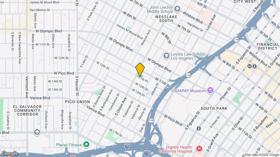 1536 1/2 11th Pl Mapa y Detalles de la Ubicación