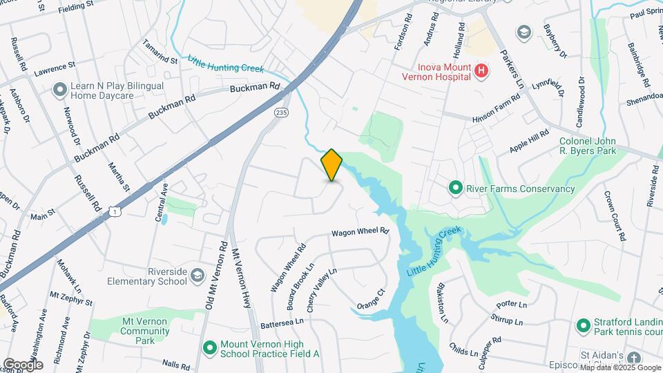 3430 Little Hunting Creek Dr Map and Location Details