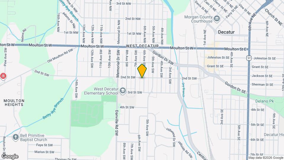 603 6th Ave SW Map and Location Details