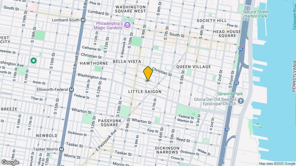1009 S 8th St Map and Location Details