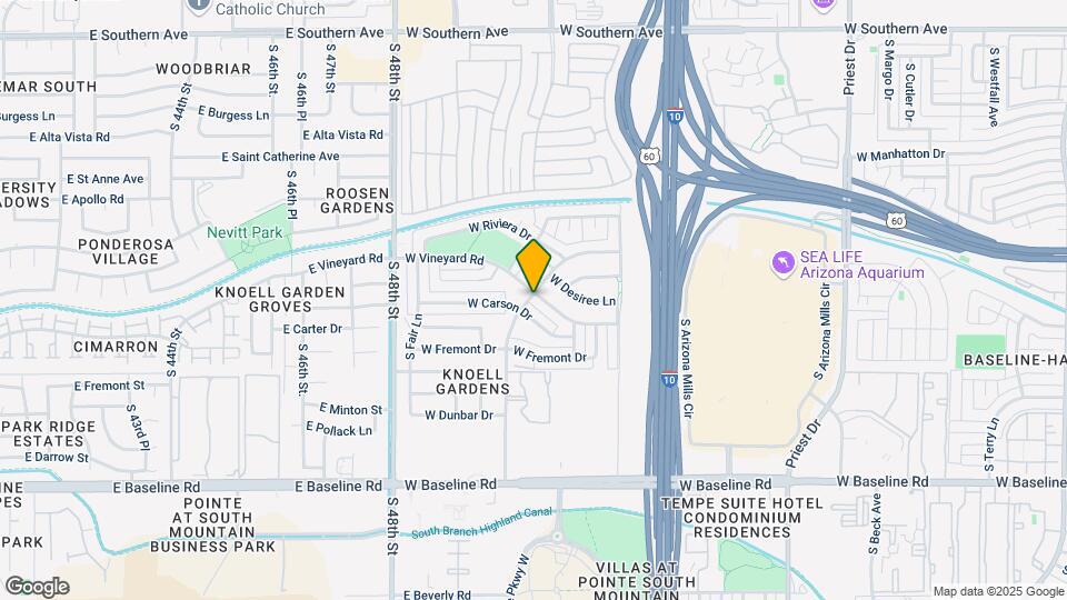 2329 W Vineyard Rd Map and Location Details