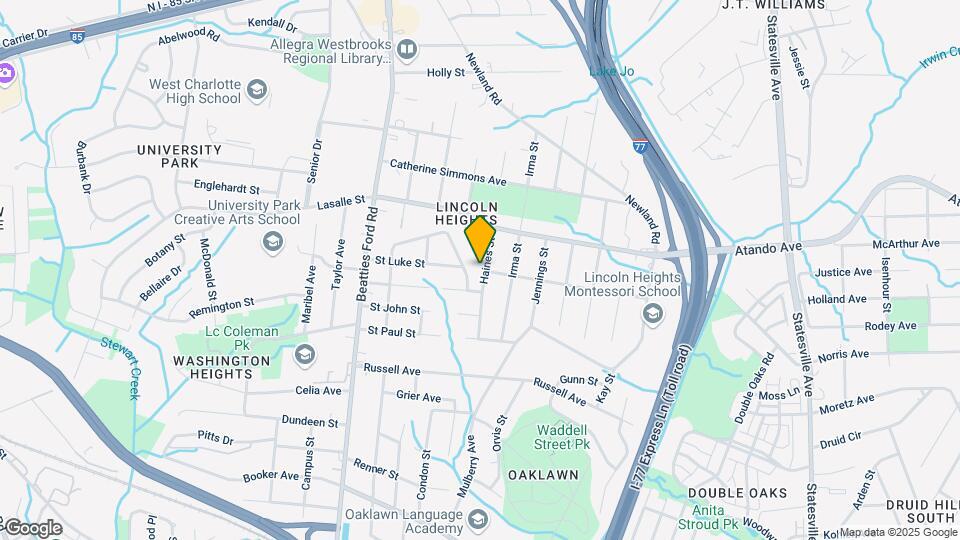 1841 Haines St Map and Location Details