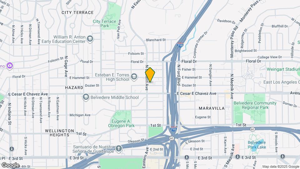 4309 Dozier St, Unit #1 Mapa y Detalles de la Ubicación