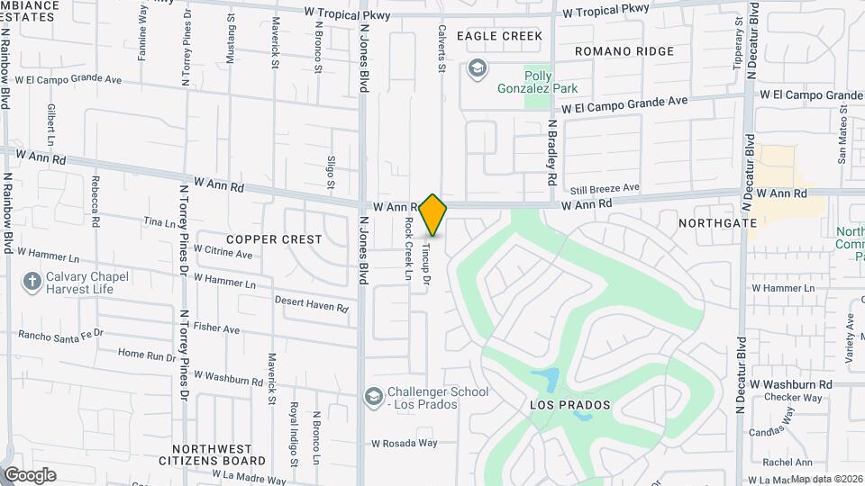 5504 Tincup Dr Map and Location Details