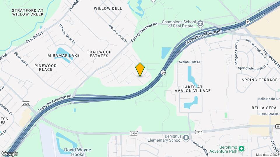 21330 Carleen Creek Trail Map and Location Details