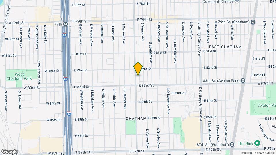 8229 S King Dr Map and Location Details