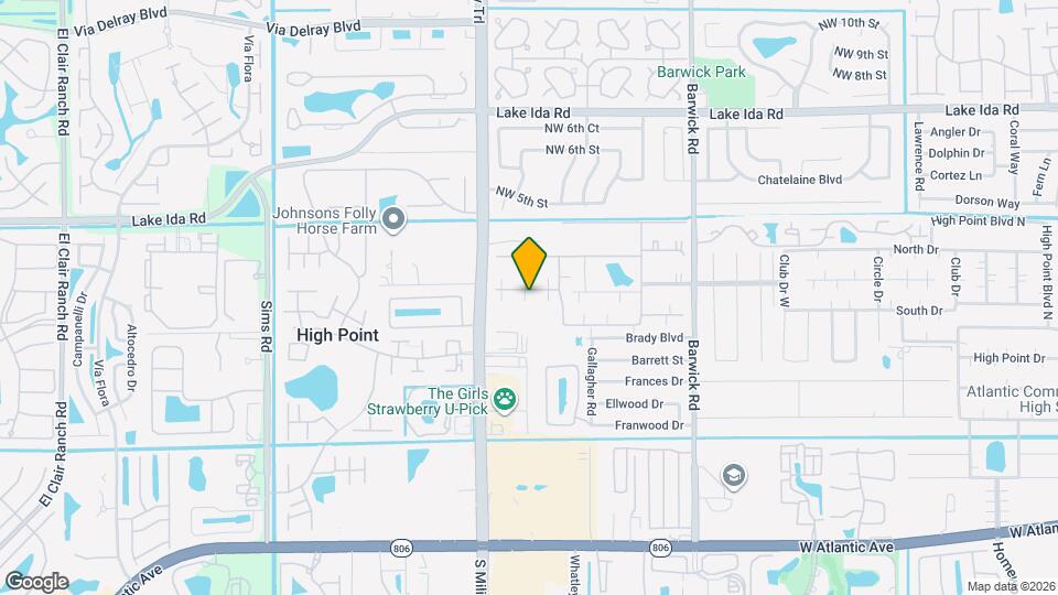 5120 NW 3rd St Map and Location Details