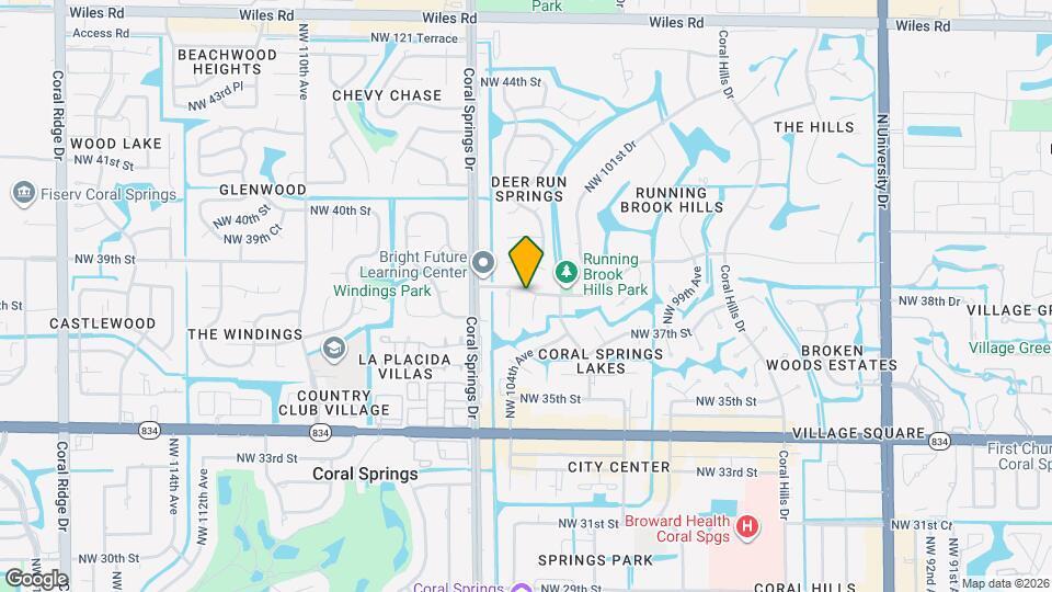 3870 NW 103rd Ave Map and Location Details