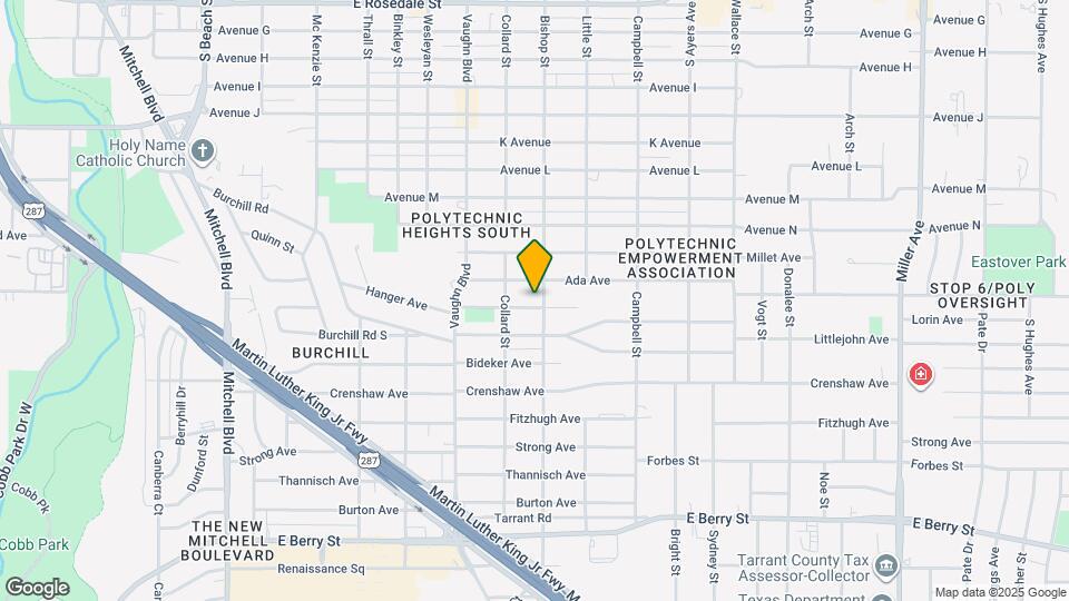 3325 Hanger Ave Map and Location Details