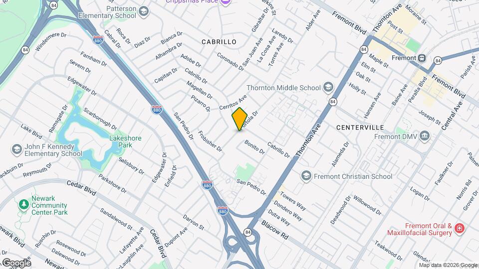 4716 Portola Dr Map and Location Details