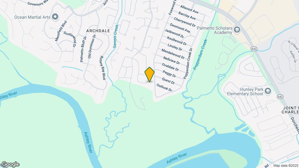 7801 Montview Rd Map and Location Details