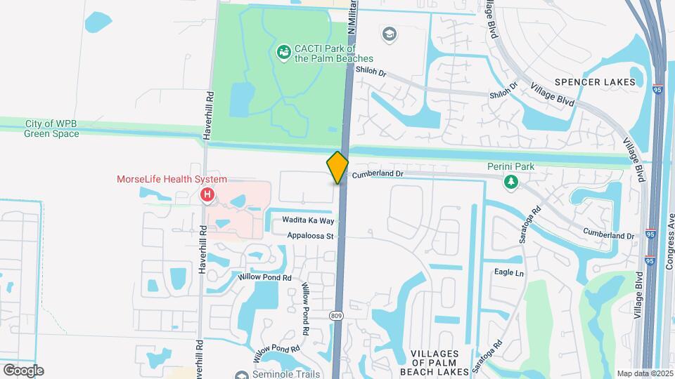 5227 Palmbrooke Cir Map and Location Details