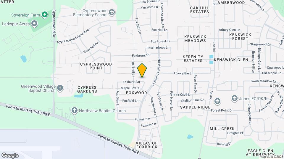 7023 Foxhurst Ln Mapa y Detalles de la Ubicación