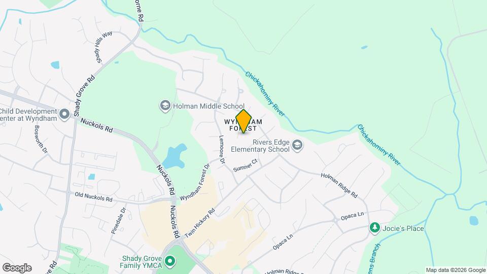 12008 Stable Ridge Terrace Map and Location Details