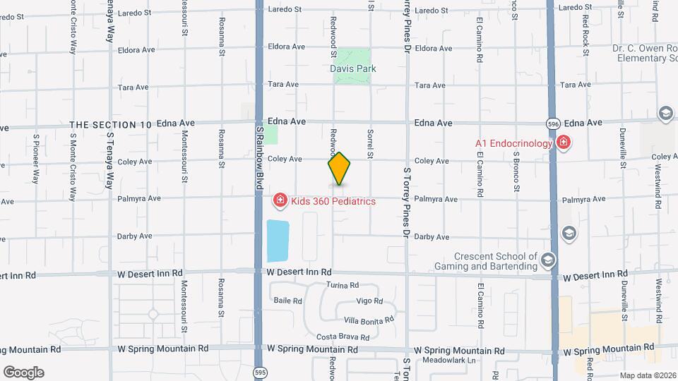6690 Palmyra Ave Map and Location Details