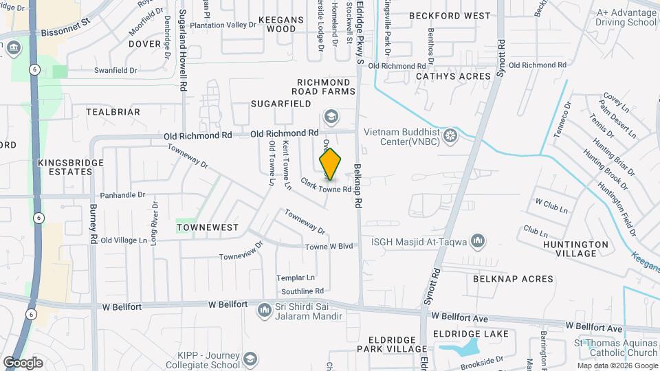 10115 Overview Dr Map and Location Details