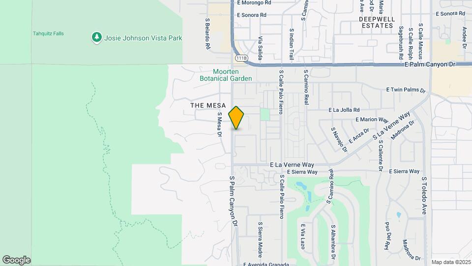 1950 S Palm Canyon Dr, Unit 147 Map and Location Details