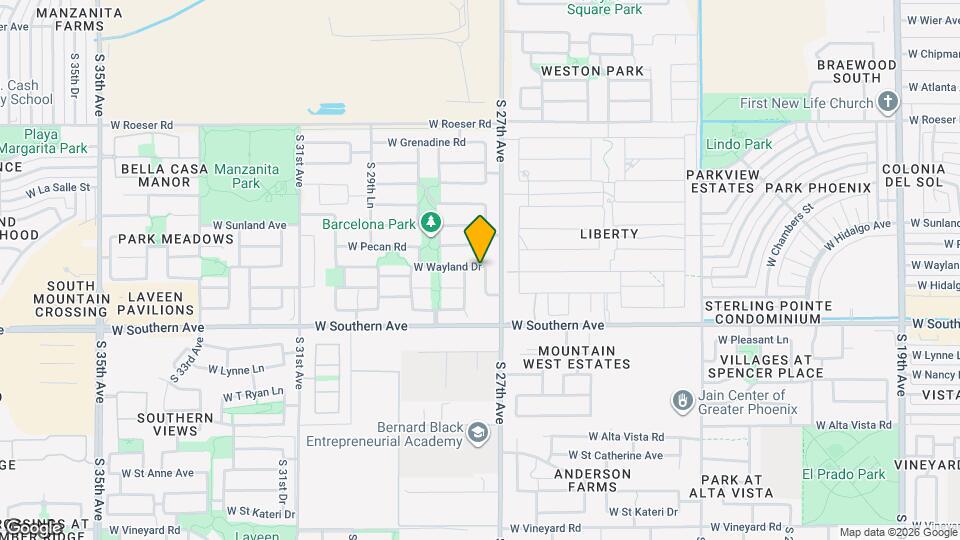 5726 S 27th Dr Map and Location Details
