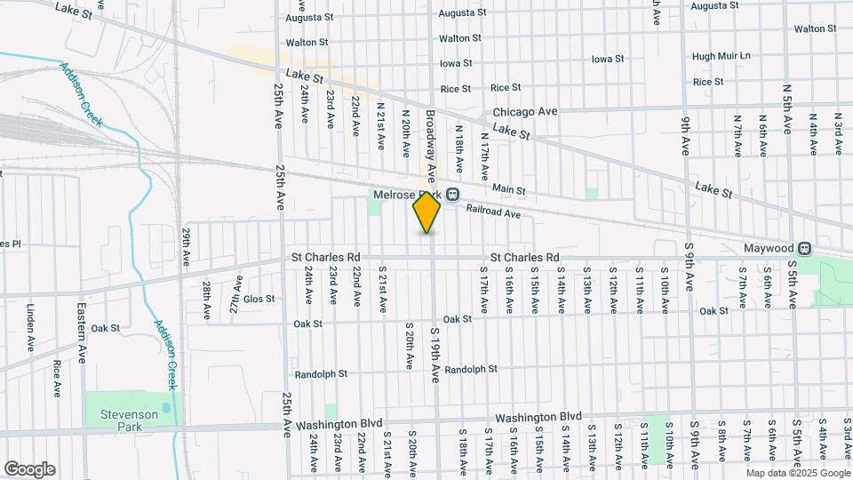 32 S 19th Ave Map and Location Details
