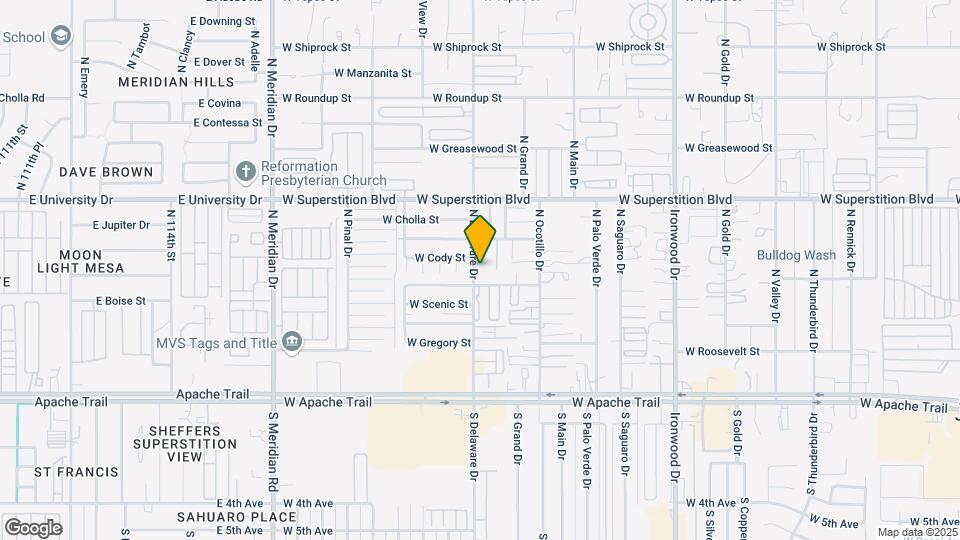 455 N Delaware Dr-Unit -120 Map and Location Details