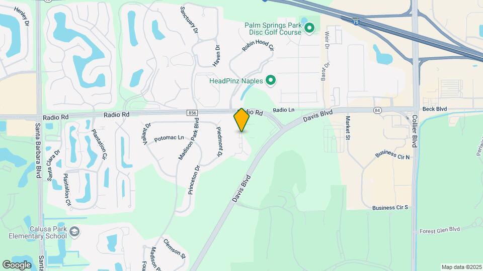 8245 Ibis Club Dr, Unit 402 Map and Location Details