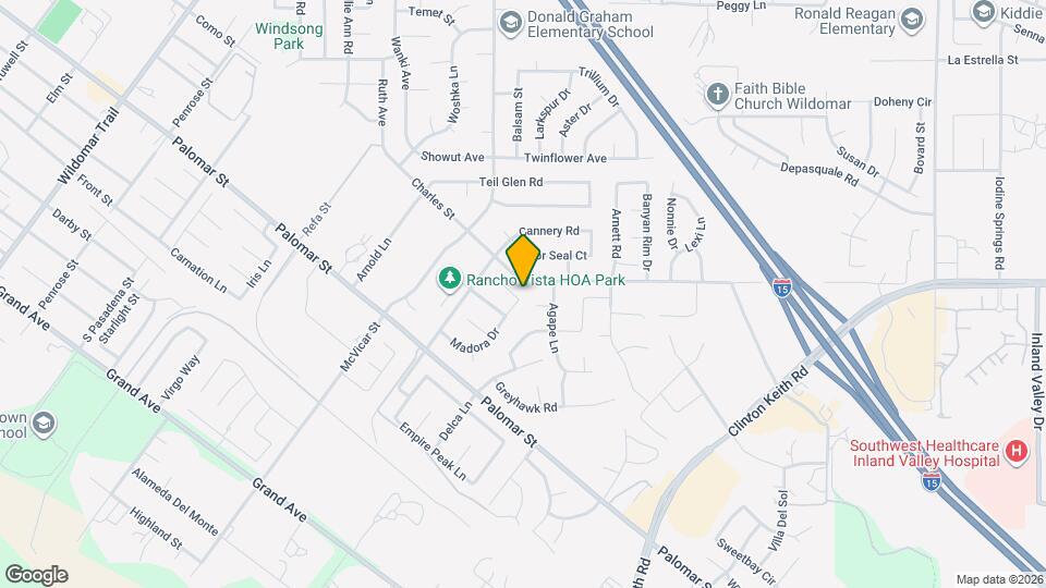 23006 Timber Ridge Ct Map and Location Details