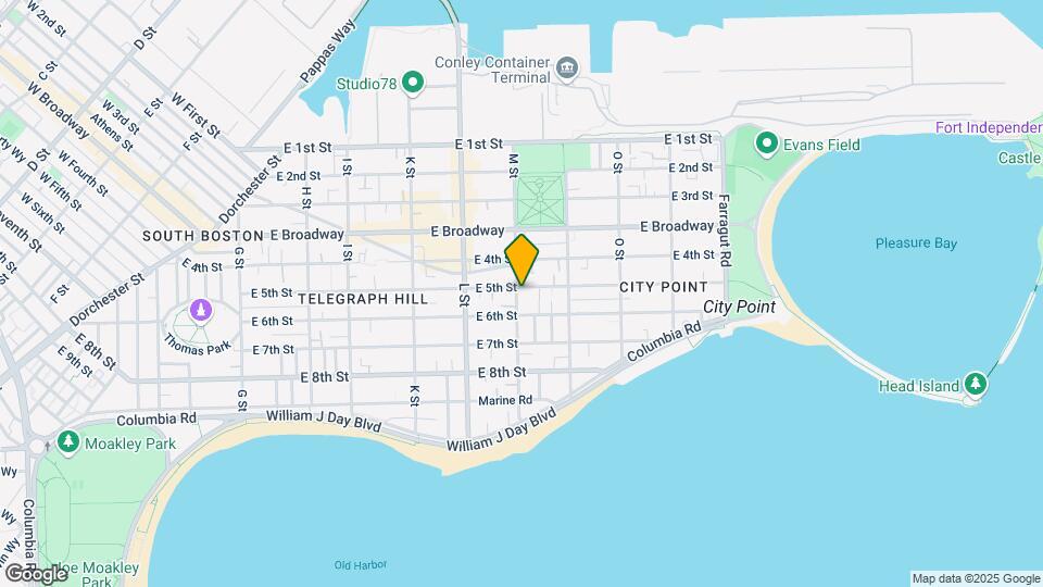 120 M St, Unit 1 Mapa y Detalles de la Ubicación