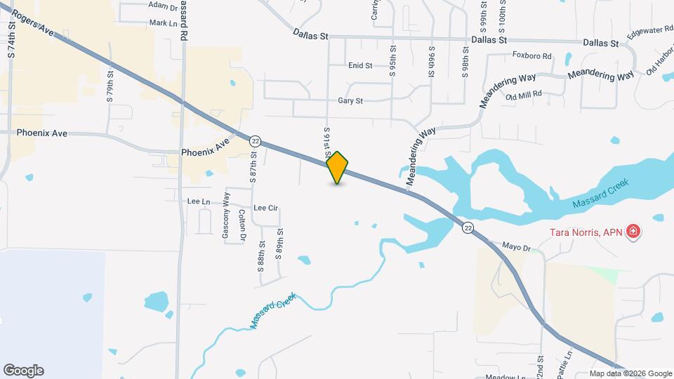 9200 Rogers Ave Map and Location Details