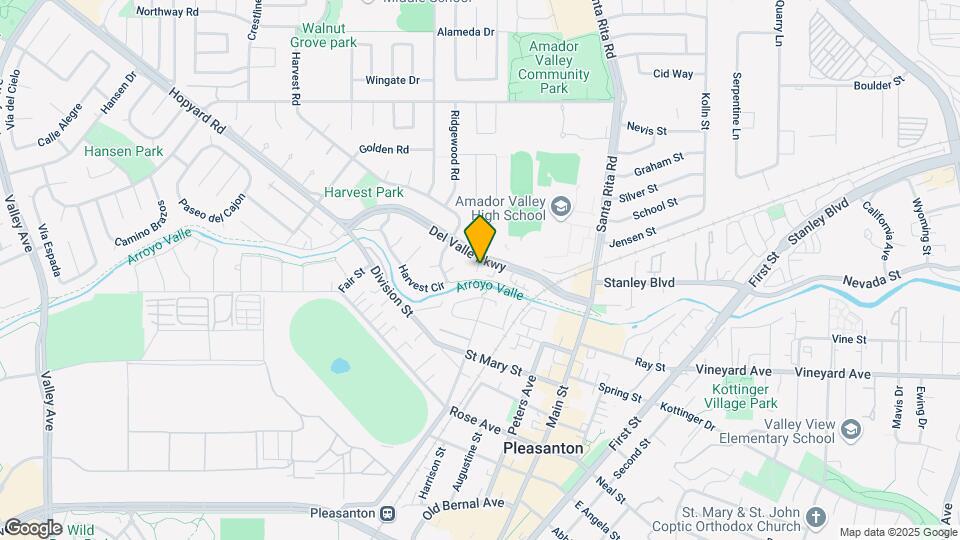 4452 Del Valle Pkwy Map and Location Details