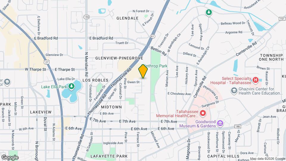 Vine Betton Map and Location Details