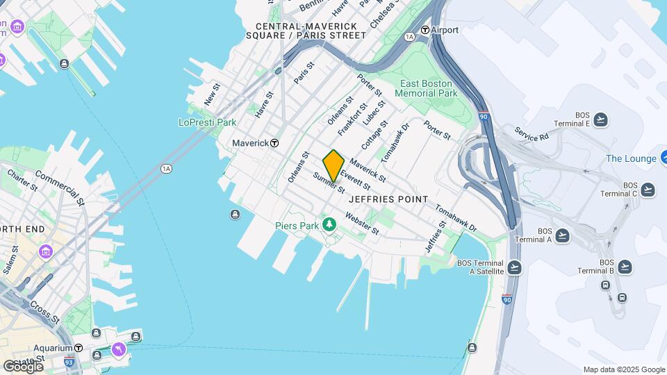 333 Sumner St Map and Location Details