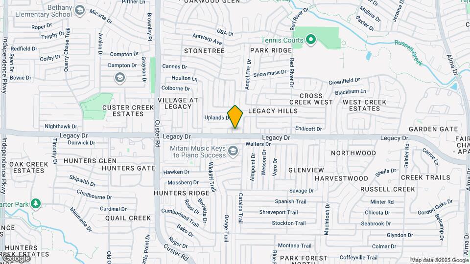 7000 Hillview Dr Map and Location Details