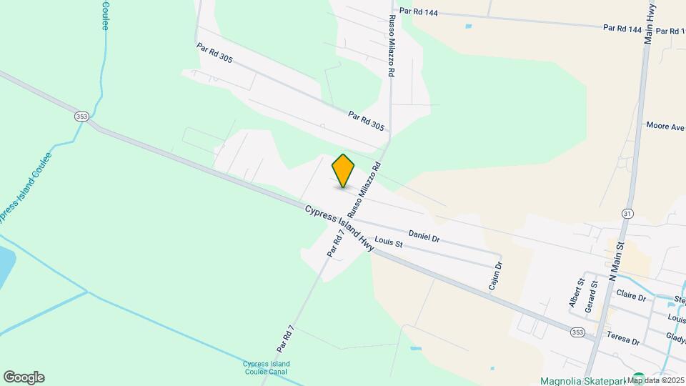 1021 Russo Milazzo Rd Mapa y Detalles de la Ubicación