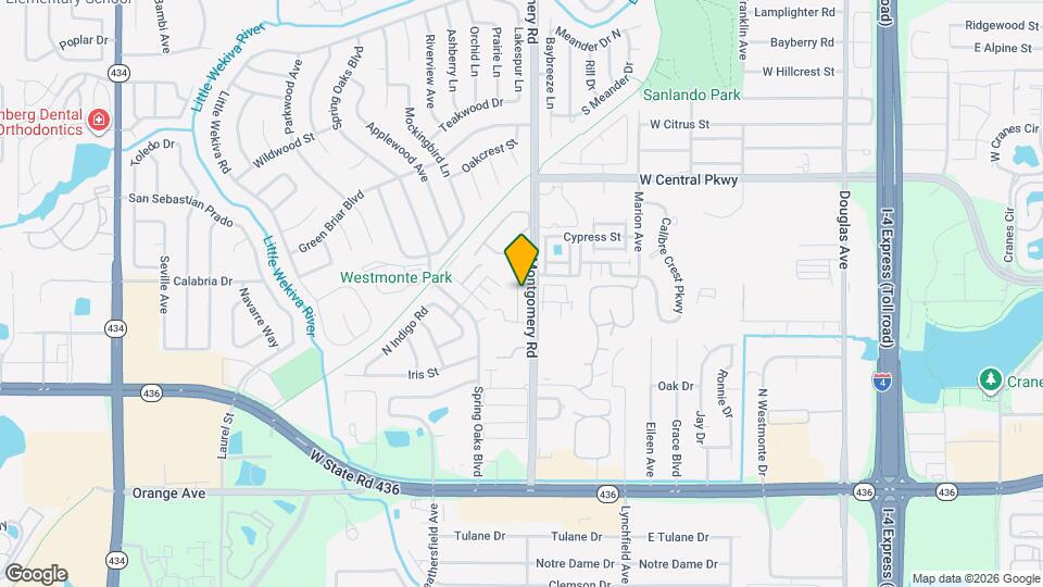 439 S Netherwood Cres Map and Location Details