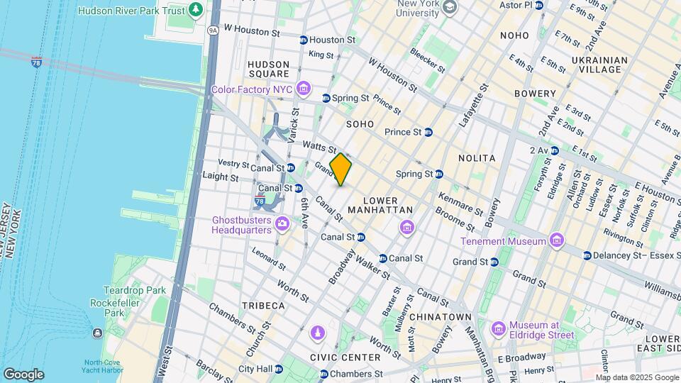 22 Wooster St Map and Location Details