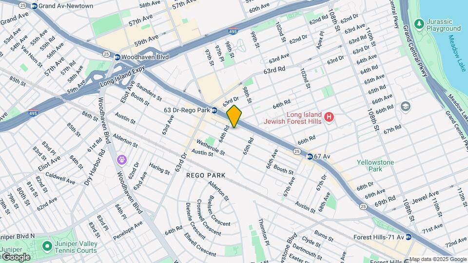 6441 Saunders St Mapa y Detalles de la Ubicación