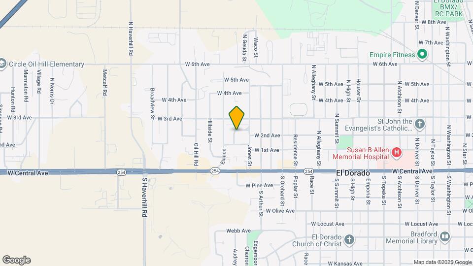 314 Dellway St Map and Location Details